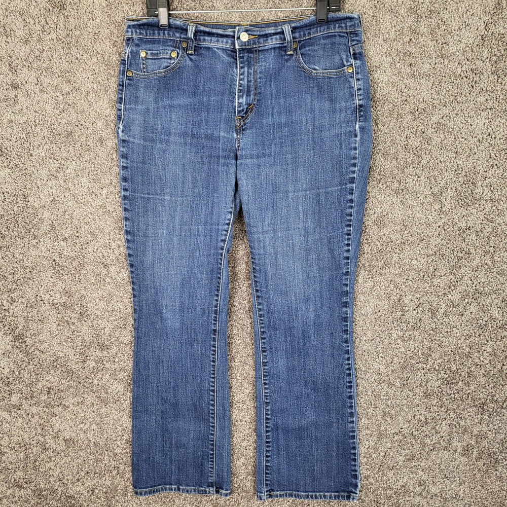 Levi's 515‎ Boot Cut Jeans Women's Size 33x29.5 Denim Classic Style Read*